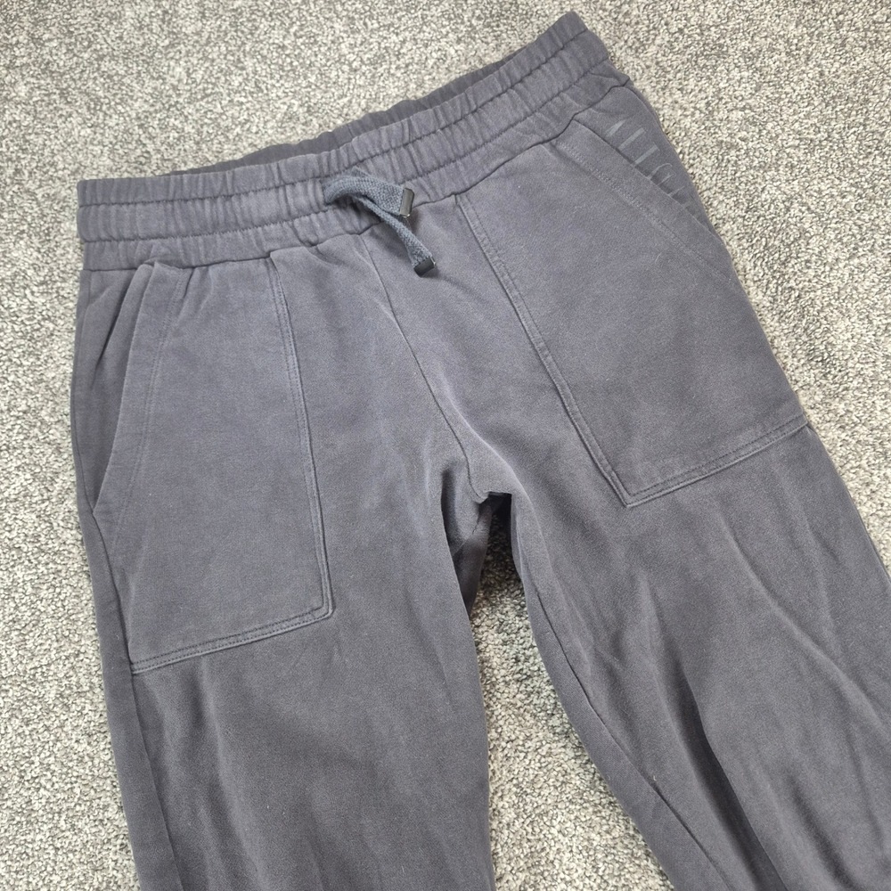 AllSaints Lucia Jogger Sweatpants Women Medium Gray Cotton Fleece